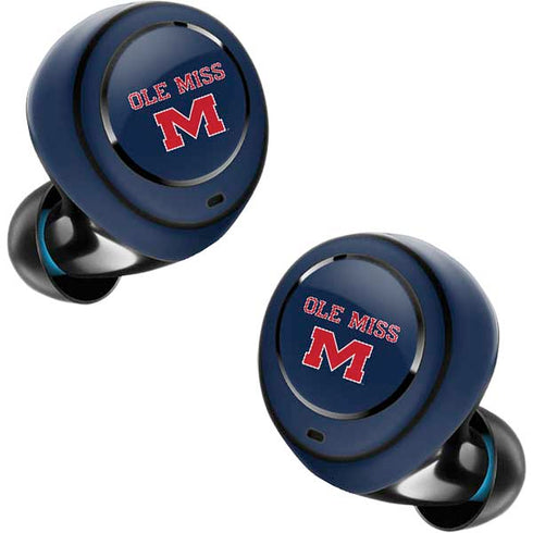 University of Mississippi Ole Miss Blue Amazon Echo Buds Skin