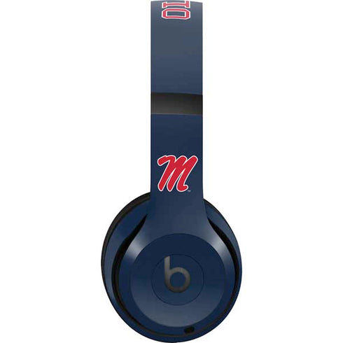 University of Mississippi Ole Miss Blue Beats Studio Pro Wireless Headphones Skin
