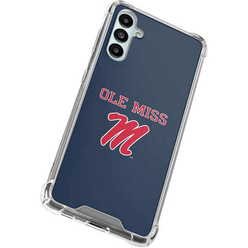 University of Mississippi Ole Miss Blue Gabb Phone 4 Clear Case