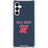University of Mississippi Ole Miss Blue Galaxy A16 5G Clear Case