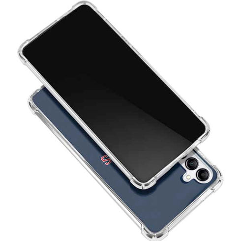 University of Mississippi Ole Miss Blue Galaxy A16 5G Clear Case
