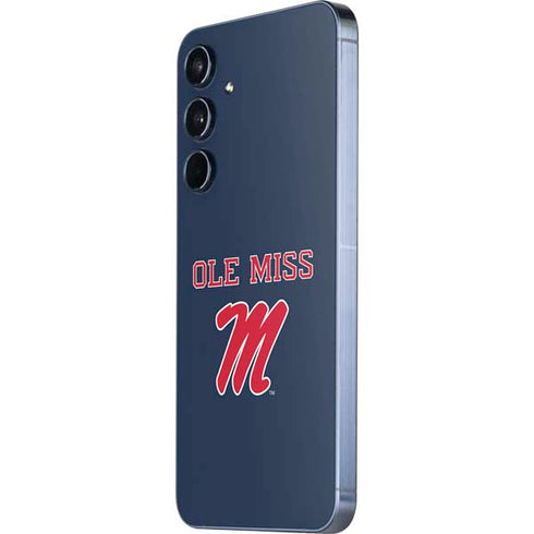 University of Mississippi Ole Miss Blue Galaxy A35 5G Skin