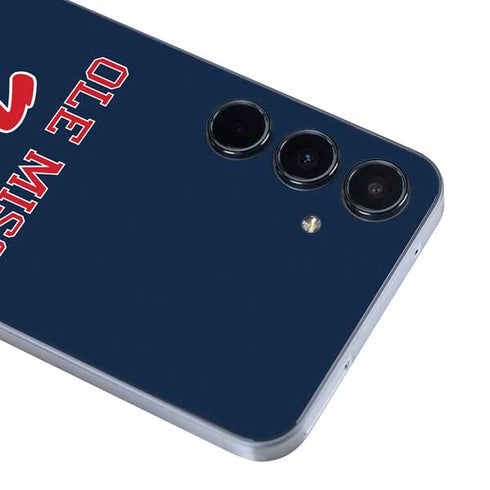 University of Mississippi Ole Miss Blue Galaxy A35 5G Skin