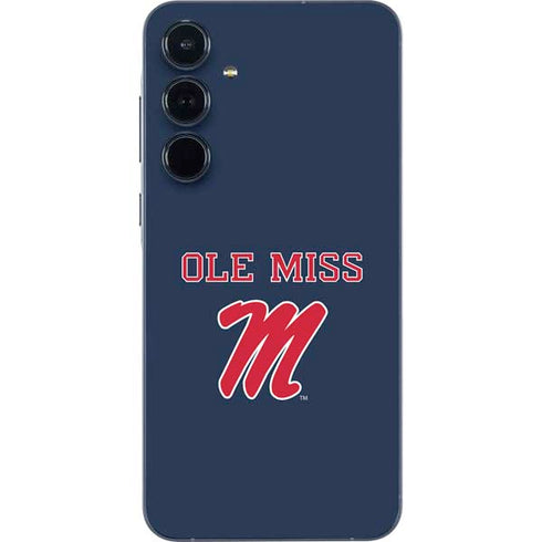 University of Mississippi Ole Miss Blue Galaxy A36 5G Skin