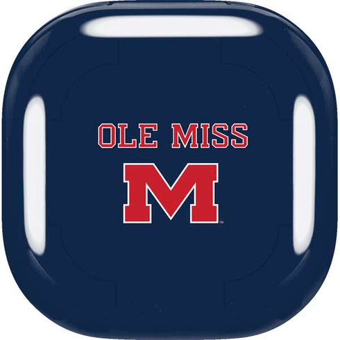 University of Mississippi Ole Miss Blue Galaxy Buds Live Skin