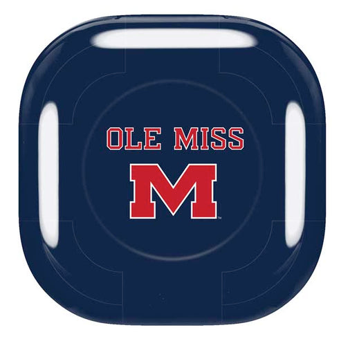 University of Mississippi Ole Miss Blue Galaxy Buds Live Skin