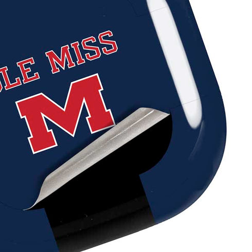 University of Mississippi Ole Miss Blue Galaxy Buds Live Skin