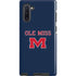 University of Mississippi Ole Miss Blue Galaxy Cases