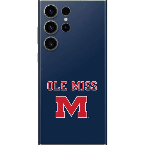 University of Mississippi Ole Miss Blue Galaxy Skins