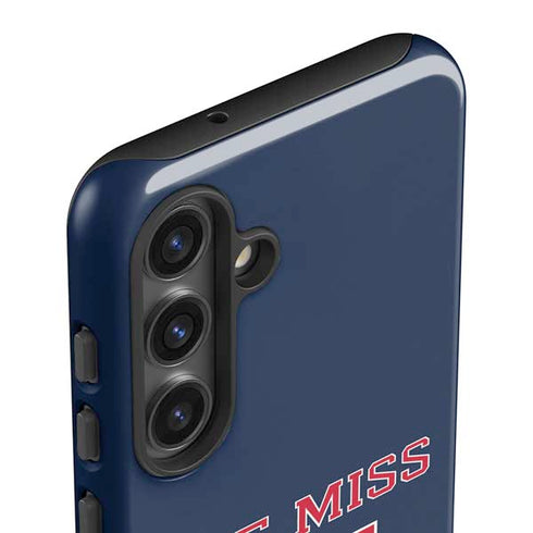University of Mississippi Ole Miss Blue Galaxy S25 Plus Impact Case