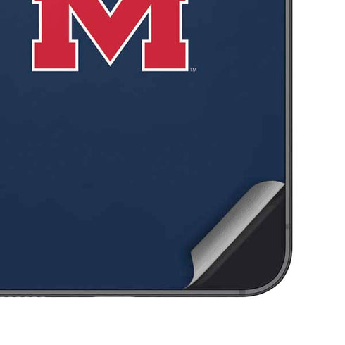 University of Mississippi Ole Miss Blue Galaxy S25 Plus Skin
