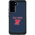 University of Mississippi Ole Miss Blue Galaxy S24 Plus Waterproof Case