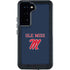 University of Mississippi Ole Miss Blue Galaxy S24 Waterproof Case