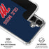University of Mississippi Ole Miss Blue Galaxy S26 Clear Case