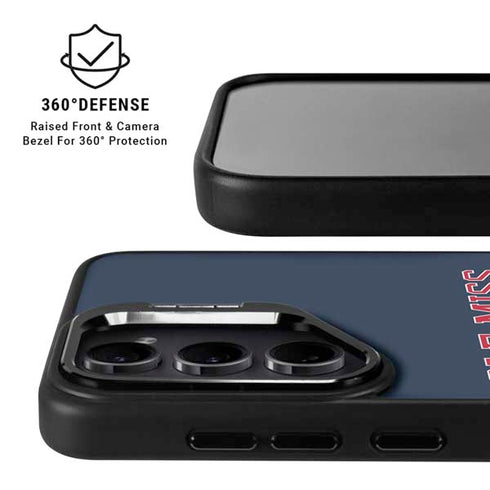 University of Mississippi Ole Miss Blue Galaxy S26 Ultra Kickstand Case