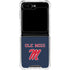 University of Mississippi Ole Miss Blue Galaxy Z Flip6 Clear Case