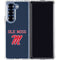 University of Mississippi Ole Miss Blue Galaxy Z Fold6 Clear Case