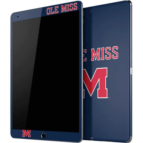 University of Mississippi Ole Miss Blue iPad Skins
