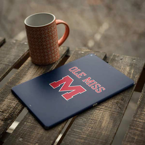 University of Mississippi Ole Miss Blue iPad Skins