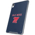 University of Mississippi Ole Miss Blue iPad 11th Gen (2025) Clear Case