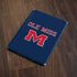 University of Mississippi Ole Miss Blue Apple iPad Skin