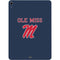 University of Mississippi Ole Miss Blue Apple iPad Air Skin