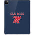 University of Mississippi Ole Miss Blue iPad Pro 11in (2024) Clear Case