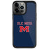 University of Mississippi Ole Miss Blue iPhone Cases