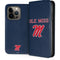 University of Mississippi Ole Miss Blue iPhone 14 Pro Folio Case