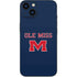 University of Mississippi Ole Miss Blue iPhone 15 Skin