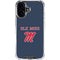 University of Mississippi Ole Miss Blue iPhone 16 Clear Case