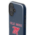 University of Mississippi Ole Miss Blue iPhone 16 Plus Impact Case