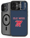 University of Mississippi Ole Miss Blue iPhone 16 Plus Kickstand Case