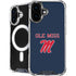 University of Mississippi Ole Miss Blue iPhone 16 Plus MagSafe Case
