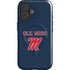 University of Mississippi Ole Miss Blue iPhone 16 Plus Magsafe Impact Case