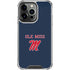 University of Mississippi Ole Miss Blue iPhone 16 Pro Clear Case