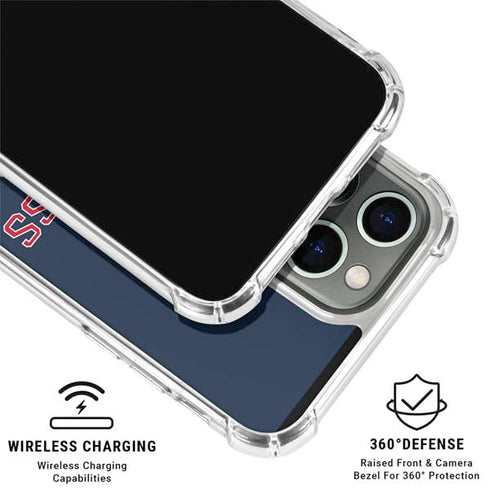 University of Mississippi Ole Miss Blue iPhone 16 Pro Clear Case