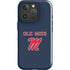 University of Mississippi Ole Miss Blue iPhone 16 Pro Impact Case
