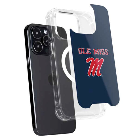 University of Mississippi Ole Miss Blue iPhone 16 Pro MagSafe Case