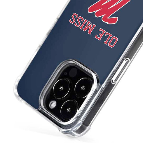 University of Mississippi Ole Miss Blue iPhone 16 Pro MagSafe Case