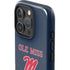 University of Mississippi Ole Miss Blue iPhone 16 Pro Max Impact Case
