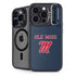University of Mississippi Ole Miss Blue iPhone 16 Pro Max Kickstand Case