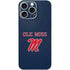 University of Mississippi Ole Miss Blue iPhone 16 Pro Max Skin