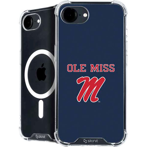 University of Mississippi Ole Miss Blue iPhone 16e MagSafe Case