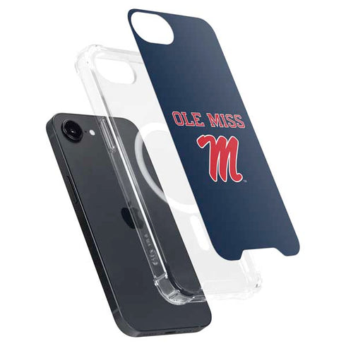 University of Mississippi Ole Miss Blue iPhone 16e MagSafe Case