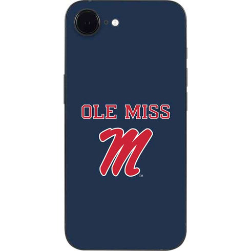 University of Mississippi Ole Miss Blue iPhone 16e Skin