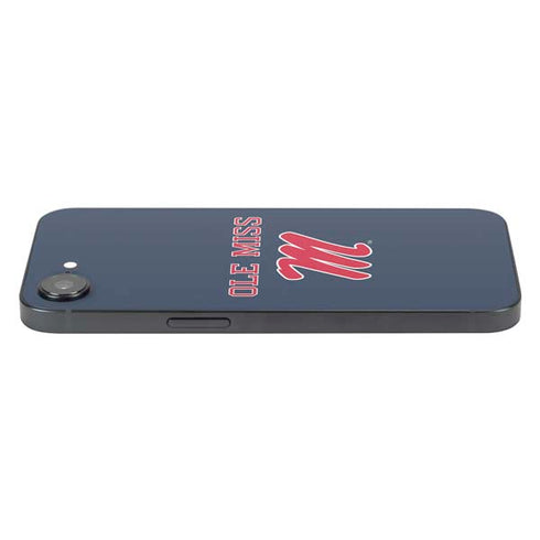 University of Mississippi Ole Miss Blue iPhone 16e Skin