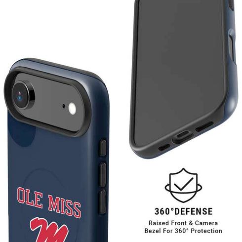 University of Mississippi Ole Miss Blue iPhone 17 Air Magsafe Impact Case