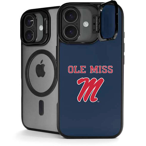 University of Mississippi Ole Miss Blue iPhone 17 Kickstand Case