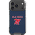 University of Mississippi Ole Miss Blue iPhone 17 Pro Clear Case